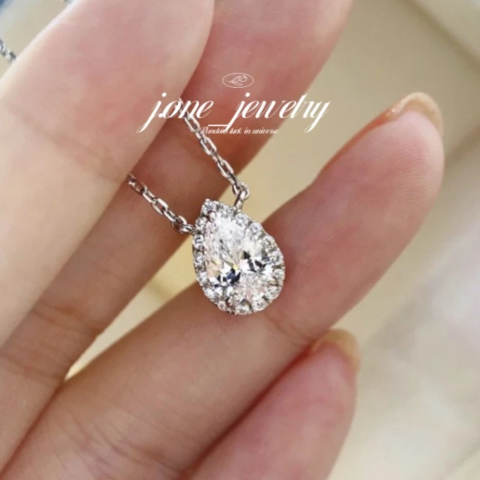 Kalung Premium Pear Cut 1crt G Colour